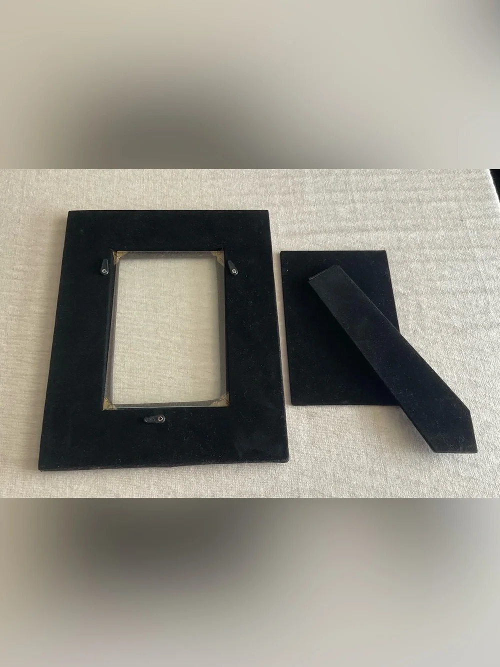 Brown Quilted Leather Photo Frame